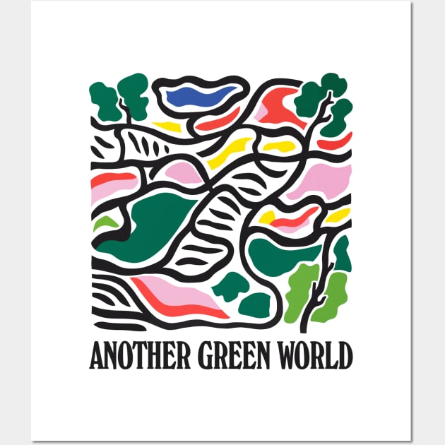 Another Green World Wall Art by unknown_pleasures